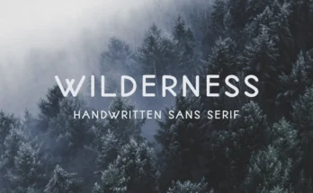 Wilderness Sans Serif Font