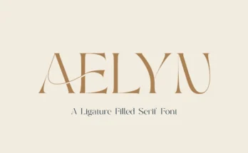 Aelyn - Ligature Serif Font