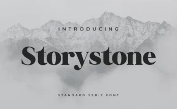 Storystone Serif Font