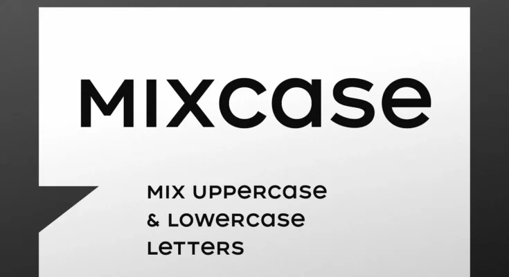 Mixcase - Mixed Case Font