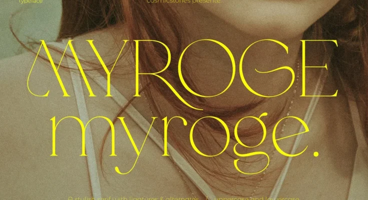 MYROGE elegant & stylish serif