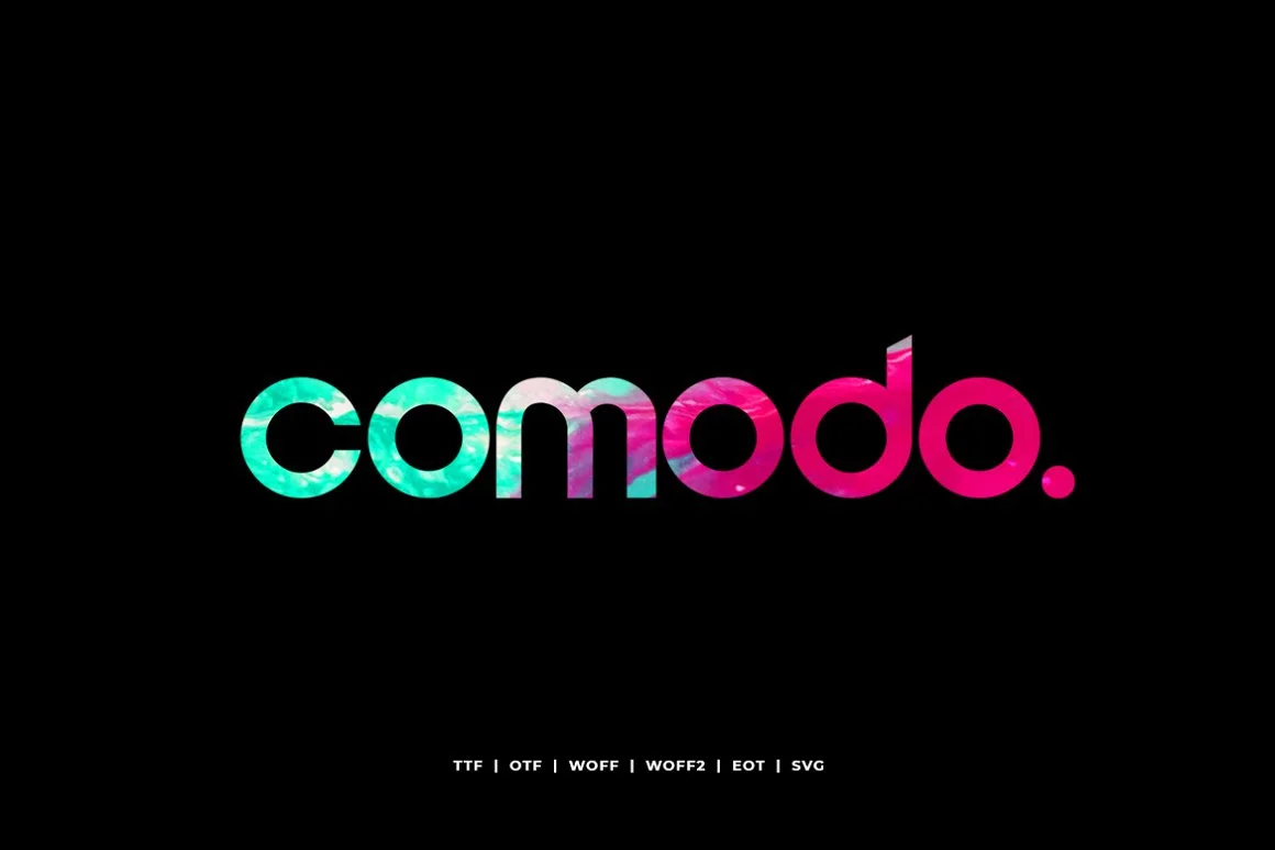 Comodo - Display Typeface