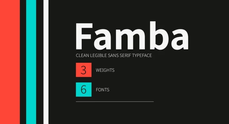 Famba Typeface