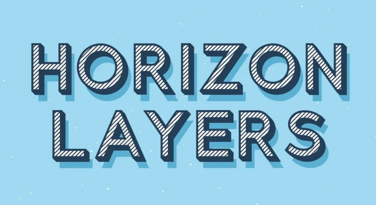 Horizon Layers Font