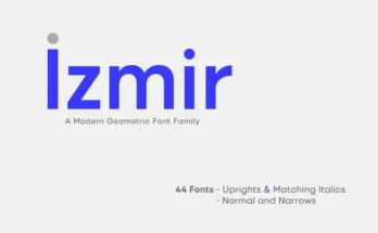 Izmir Font Family