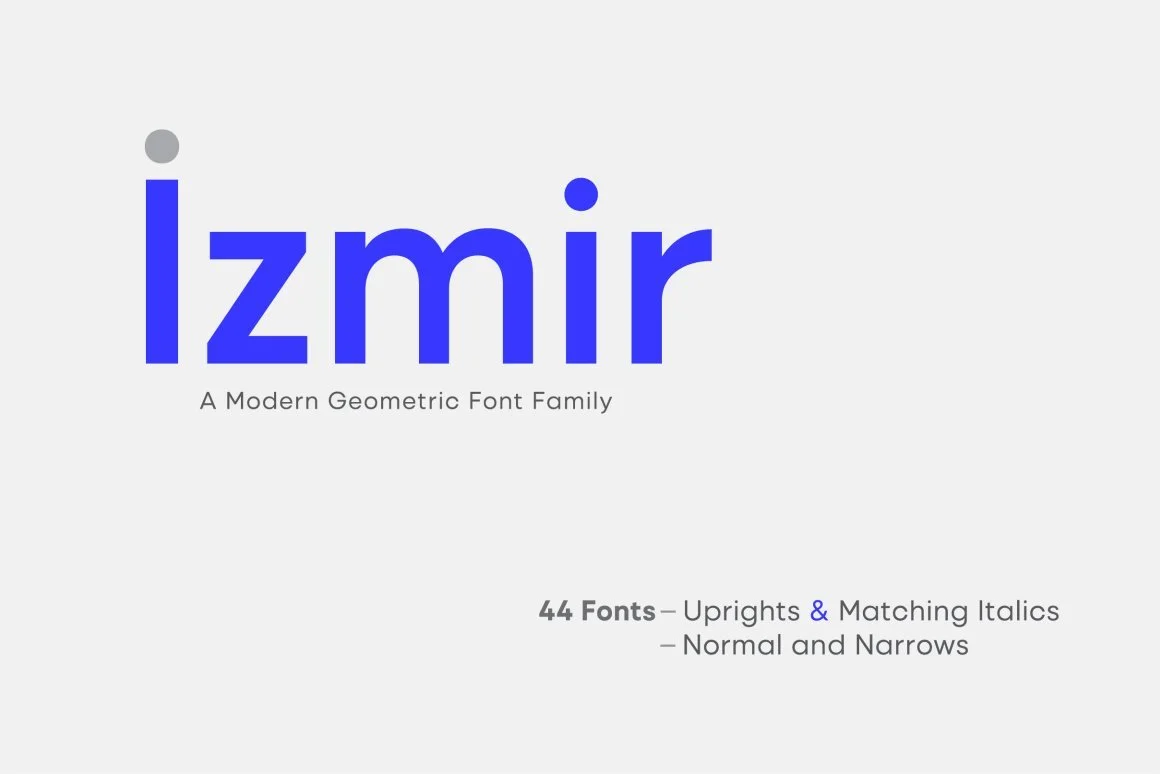 Izmir Font Family