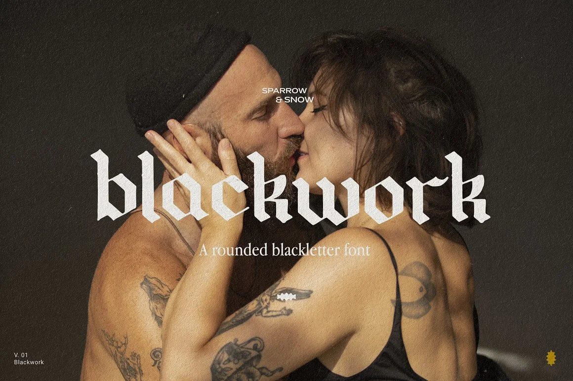 Blackwork Font