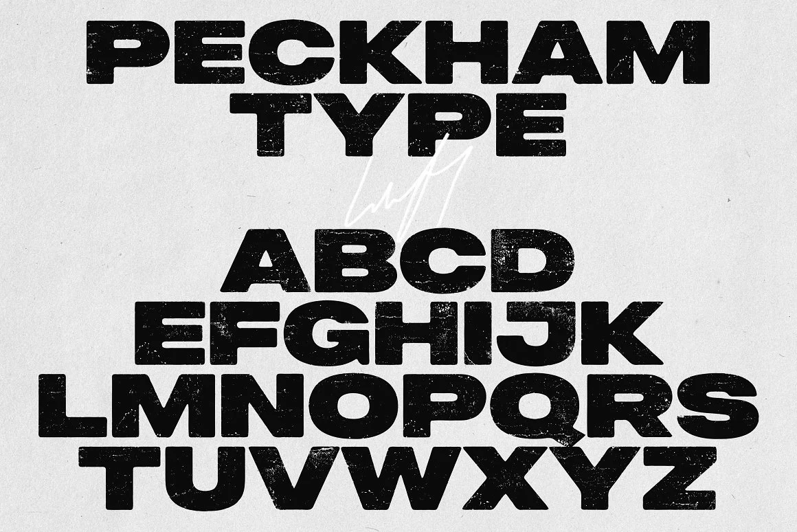 Peckham Press - Handmade Type 2