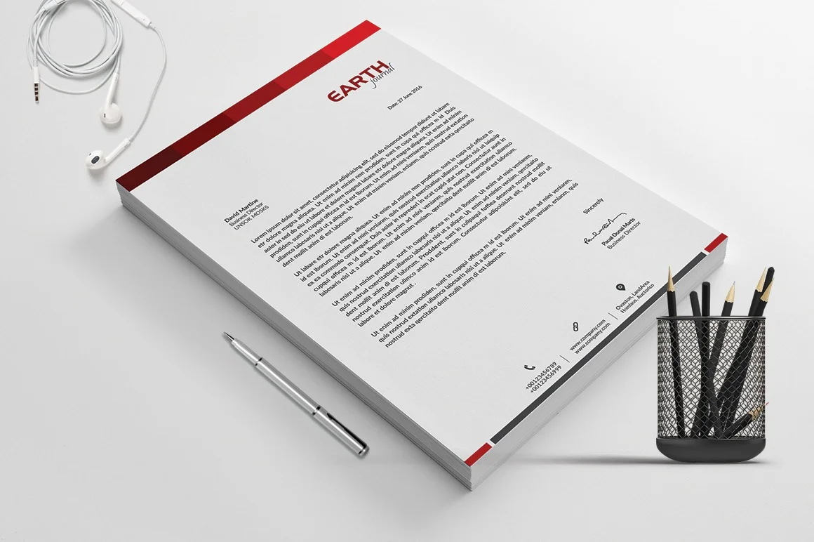 Business Letterhead Template 2