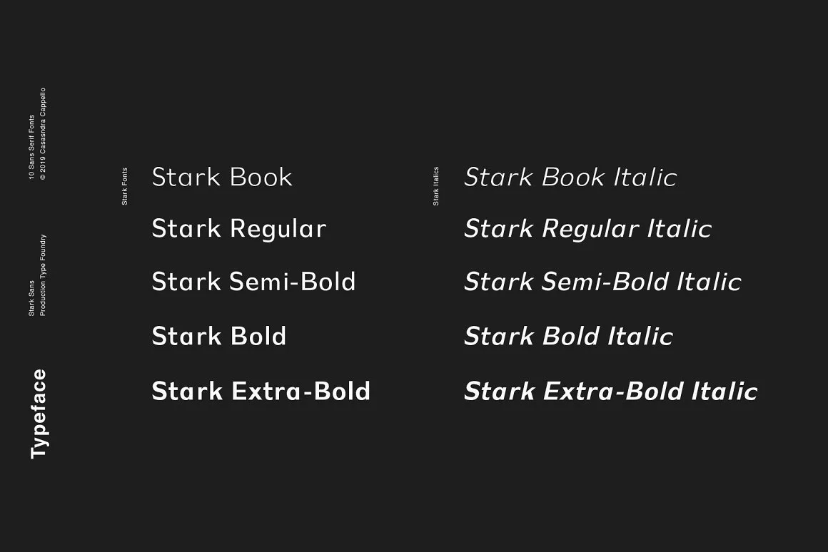 Stark Sans Serif Font 2