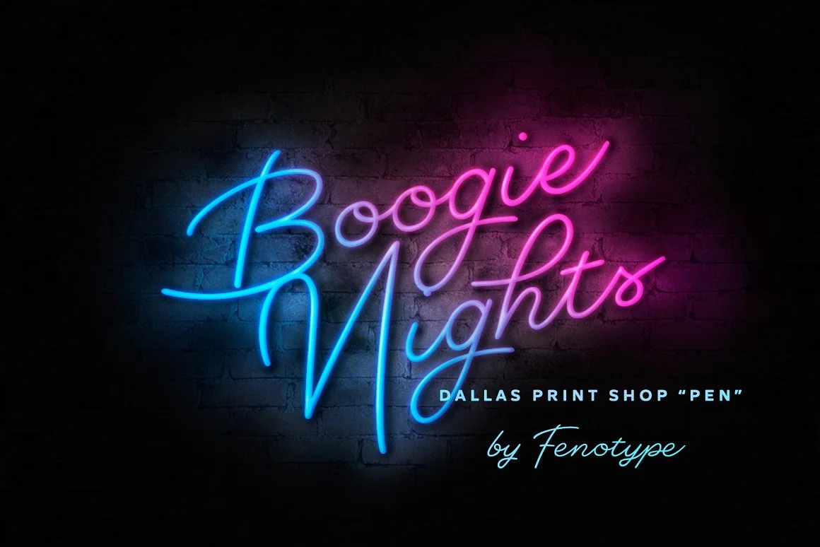 Dallas Print Shop Font 2