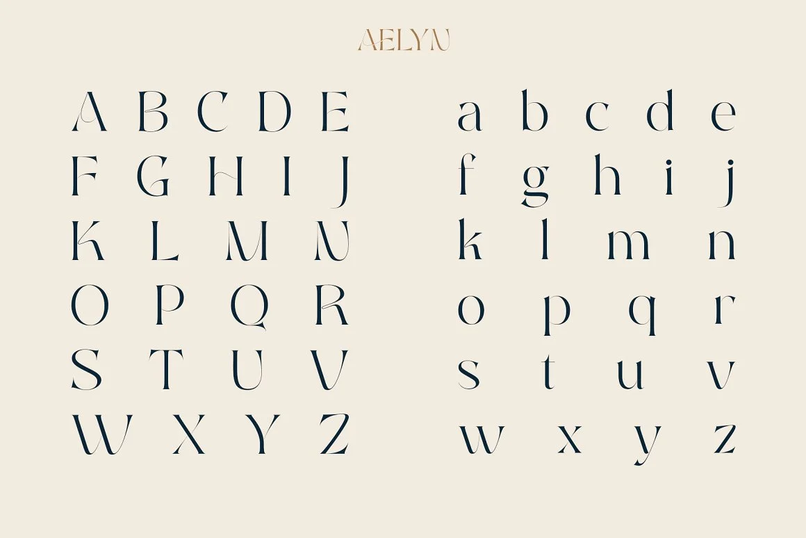 Aelyn - Ligature Serif Font 2