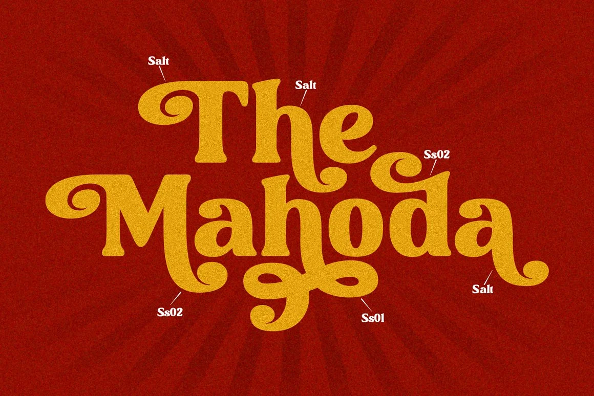 Mahoda Serif Font  2