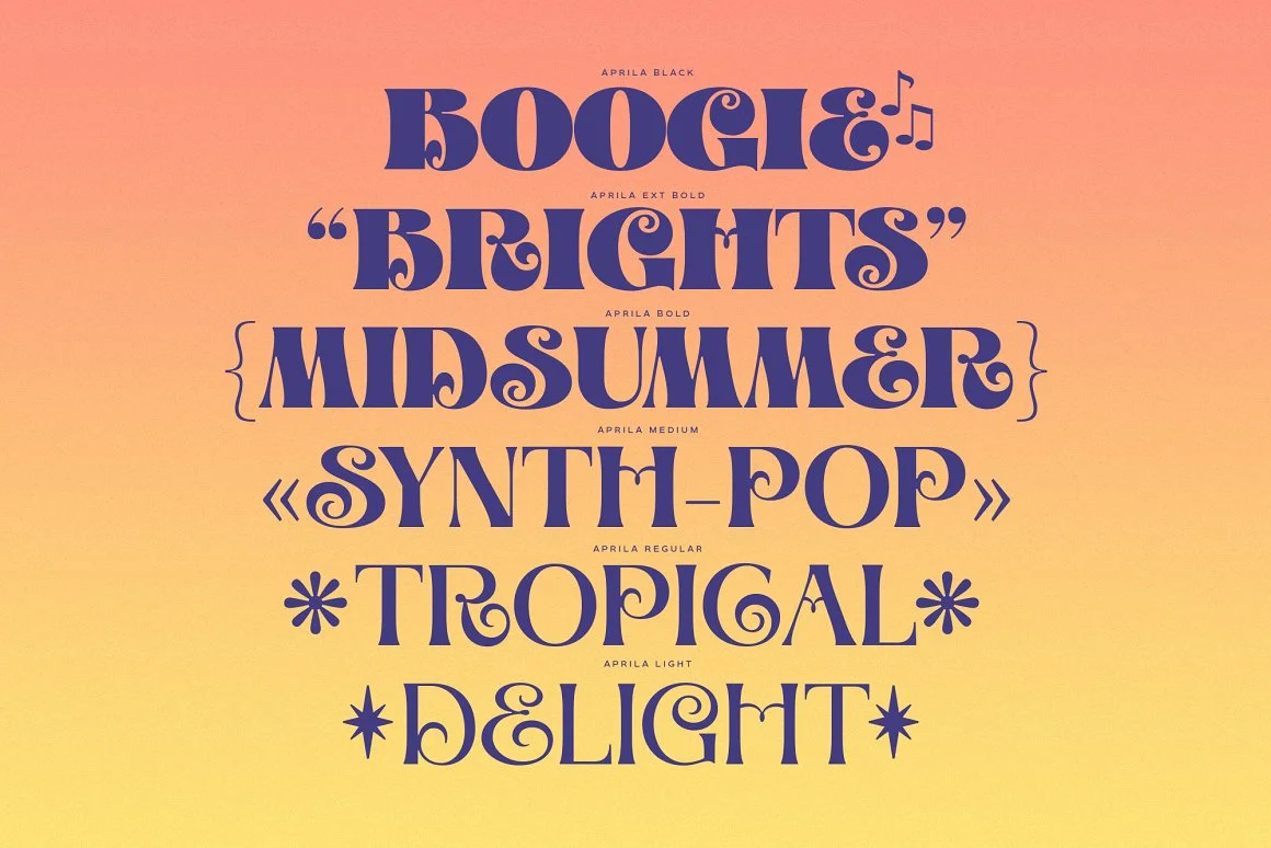 Aprila Font Family 2