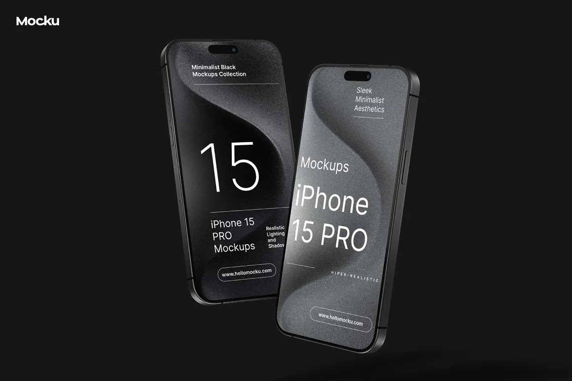 iPhone PRO 15 Mockup 2