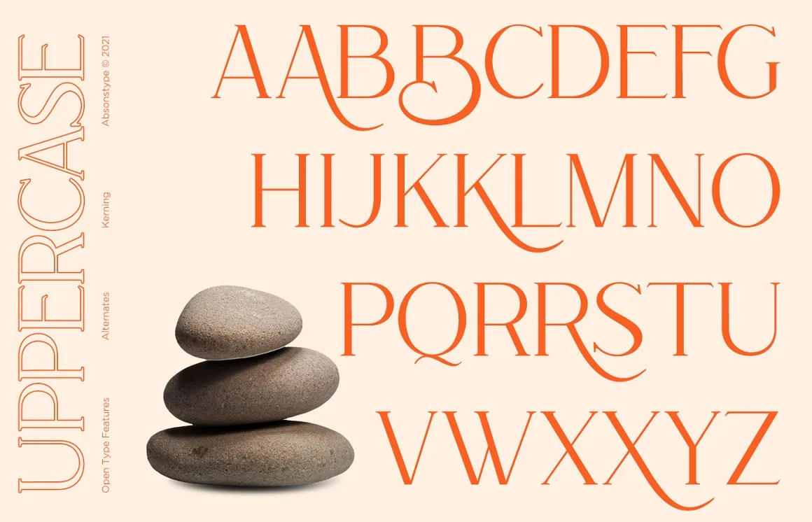 Rottering Serif Typeface 3