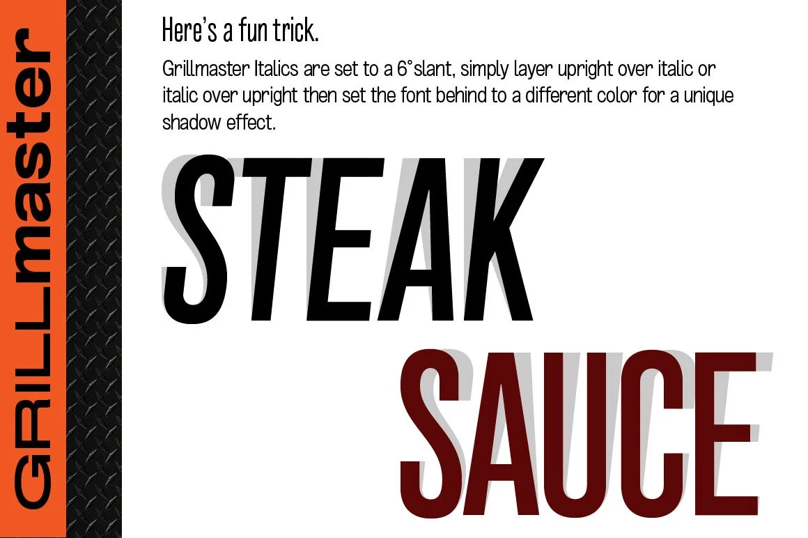 Grillmaster Wide Font 4