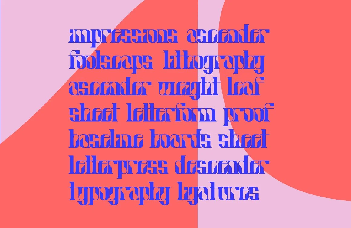 Ephemera - Display Font 4