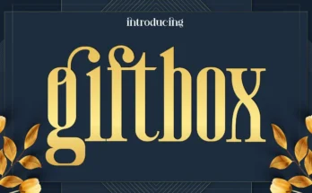 Giftbox Fonts