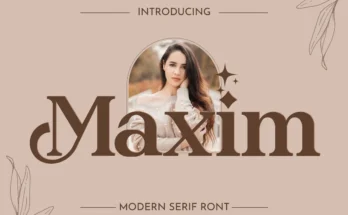 Maxim Fonts