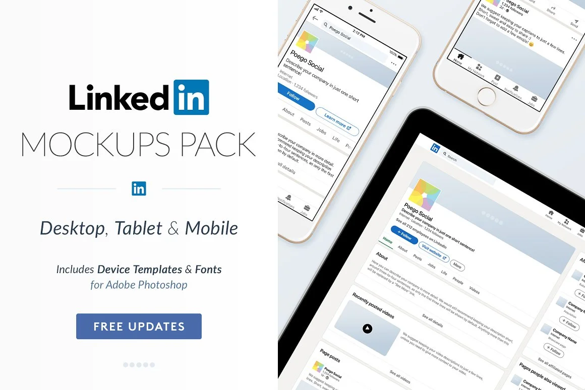 LinkedIn Social Media Pack