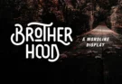Brotherhood - Monoline Display Font