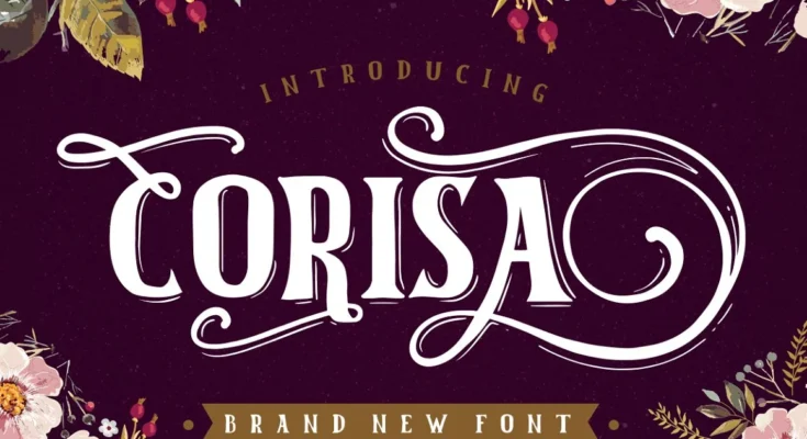 Corisa Display Font