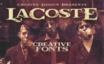 LaCoste Typeface Font