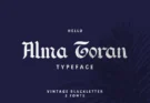 Alma Toran Typeface