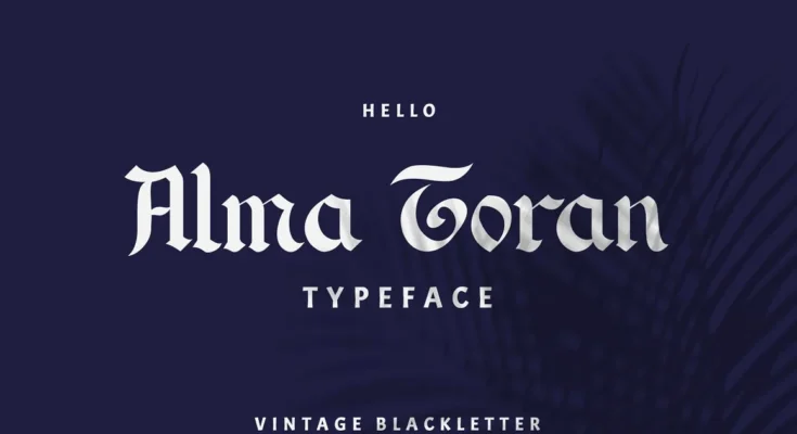 Alma Toran Typeface