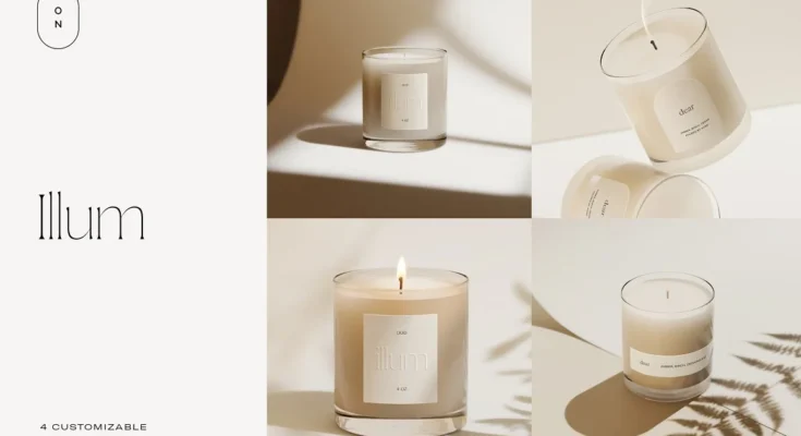 Candle Mockups