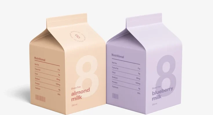 Milk Carton Mockup