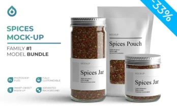 Spices Mockup