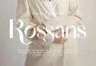 Rossans Display Font