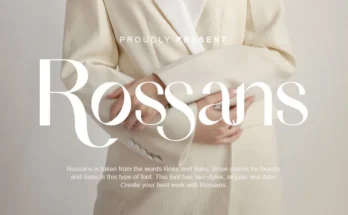 Rossans Display Font