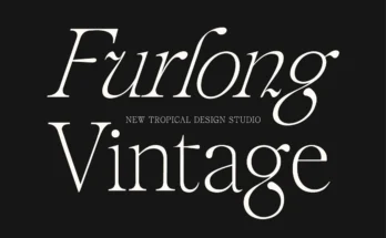 Furlong Vintage Serif Font