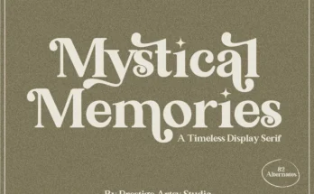 Mystical Memories Font