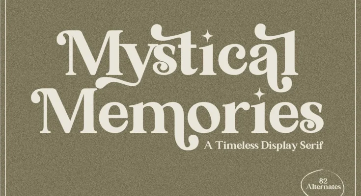 Mystical Memories Font