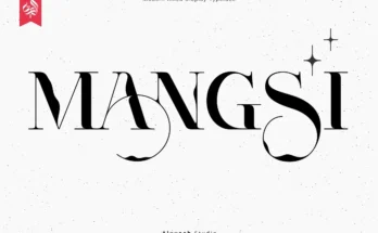 Mangsi Inked Display Typeface
