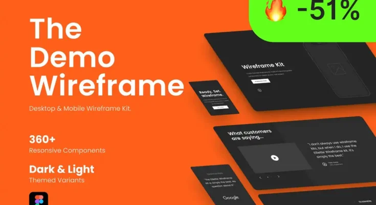 The Demo Wireframe Kit