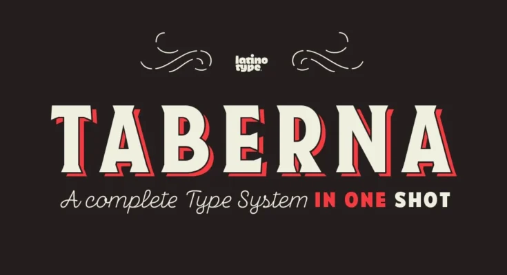 Taberna Display Font