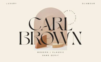 Carl Brown Serif Font