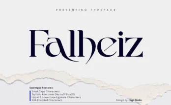 Falheiz - Western Font