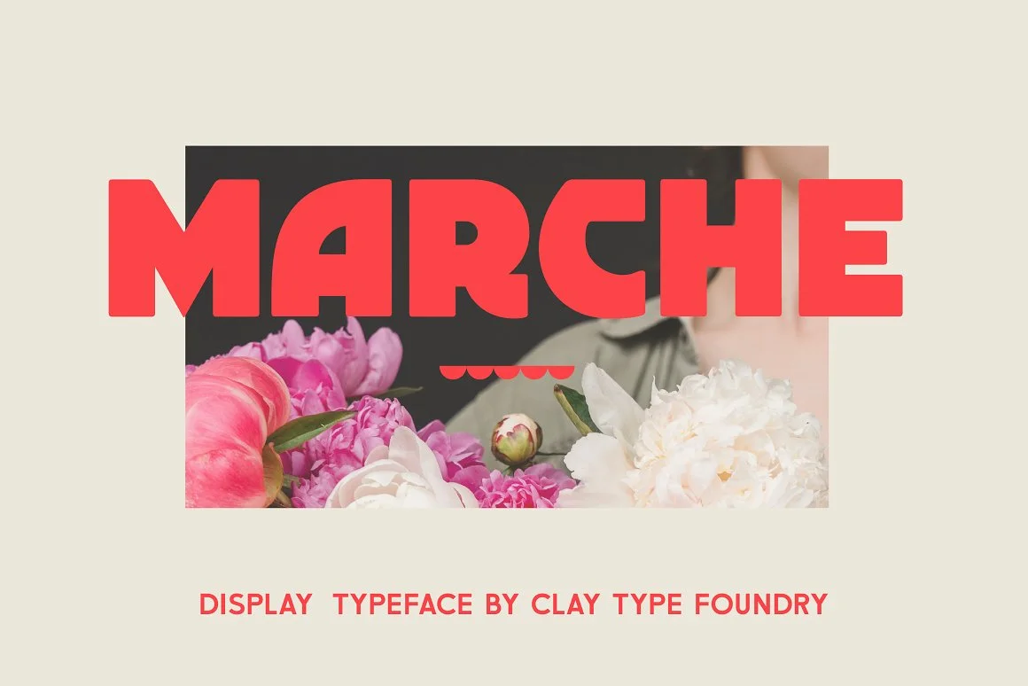 Marche Display Font