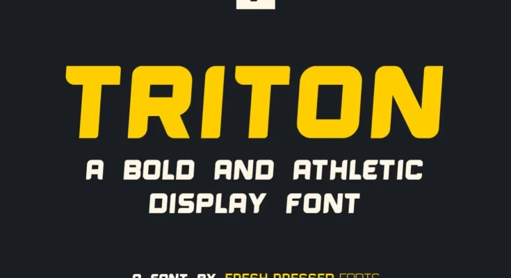 Triton Display Font