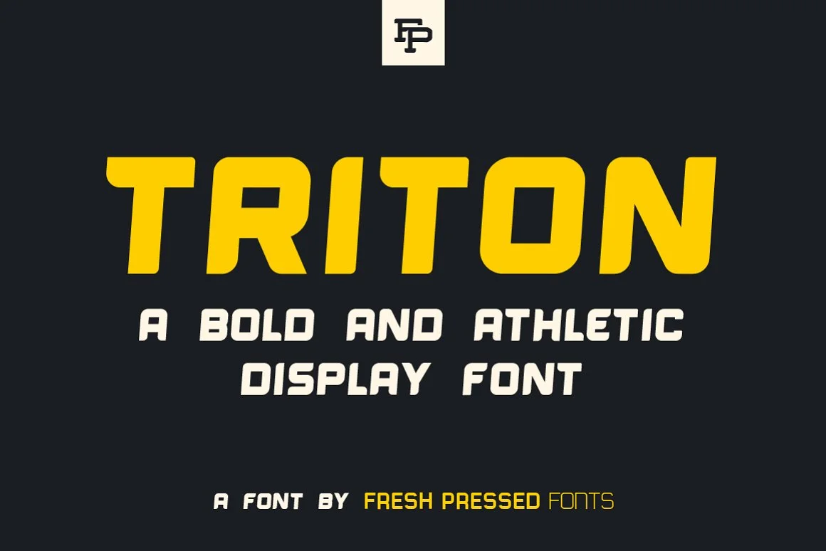 Triton Display Font