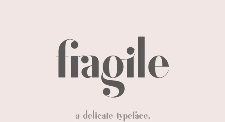 Fragile Typeface Font