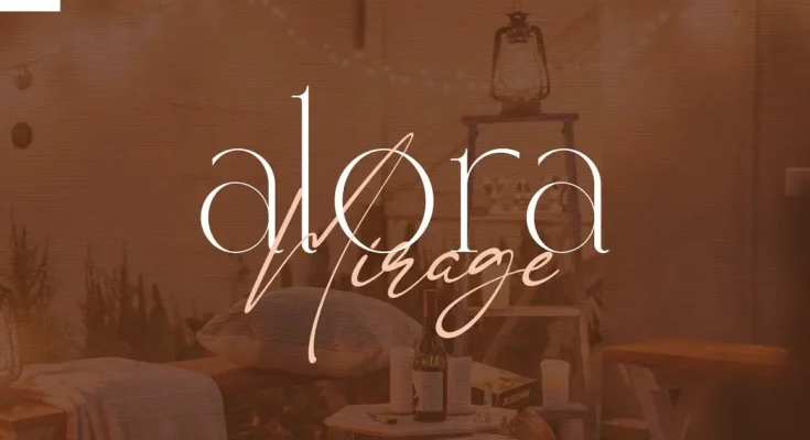 Alora and Mirage font