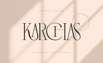 Karchas - Elegant Serif Font