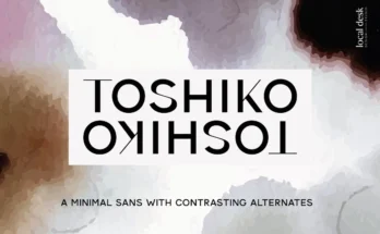 Toshiko Sans Serif Font